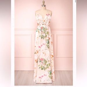 BOUTIQUE 1861 Backless Halter Maxi Dress